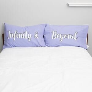 New Tillys Purple Infinity & Beyond Pillowcases Pillow Cases Bedding